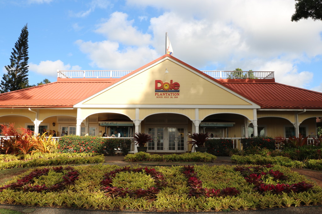 Dole plantation entrance