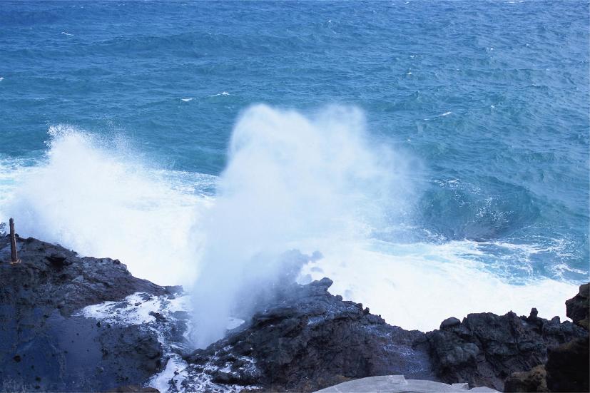 Halona blowhole